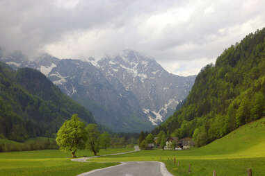 Solčava, Slovenia, beautiful valley, between mountains
