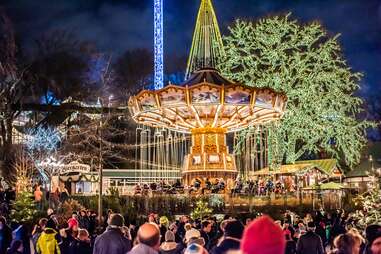 Liseberg Julmarknad Gothenburg, Sweden