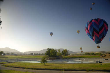 hot air balloons in temecula