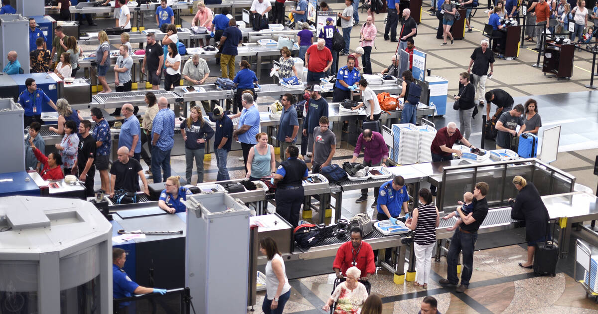 The first self-service TSA security checkpoint just opened in Vegas