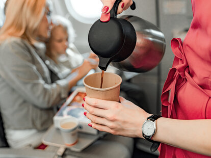 airplane coffee