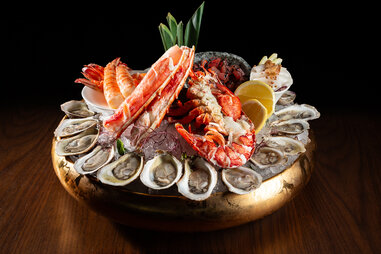 seafood platter at Nico’s