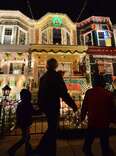 Christmas lights, Baltimore, Maryland