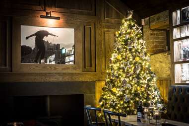 christmas tree at slane whiskey distillery