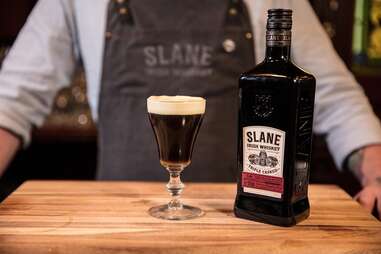 irish coffee at slane distillery