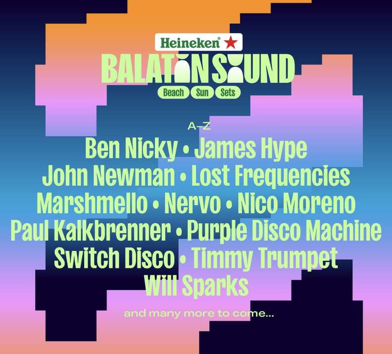 balaton sound 2024 lineup hungary