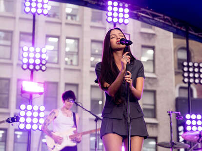Olivia Rodrigo performs on stage on Friday September 8, 2023 in New York City. 