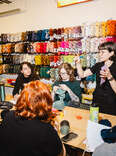 A sweater knit-a-long at Cleo's Yarn Shop in East Williamsburg