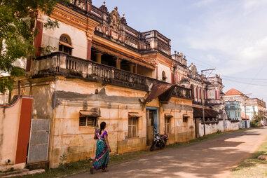 Chettinad, India mansion