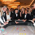 justin timberlake and tom brady playing craps at fontainebleau on the last vegas strip