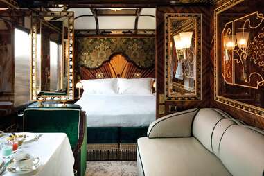 venice simplon orient express luxurious train cabin