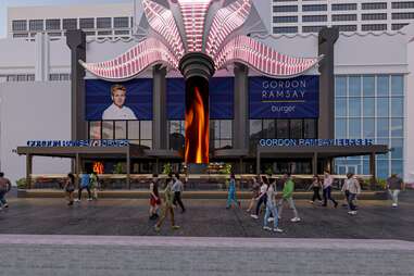 Gordon Ramsay Burger at Flamingo Las Vegas Exterior Rendering