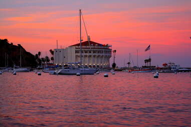 catalina island casino in avalon harbor