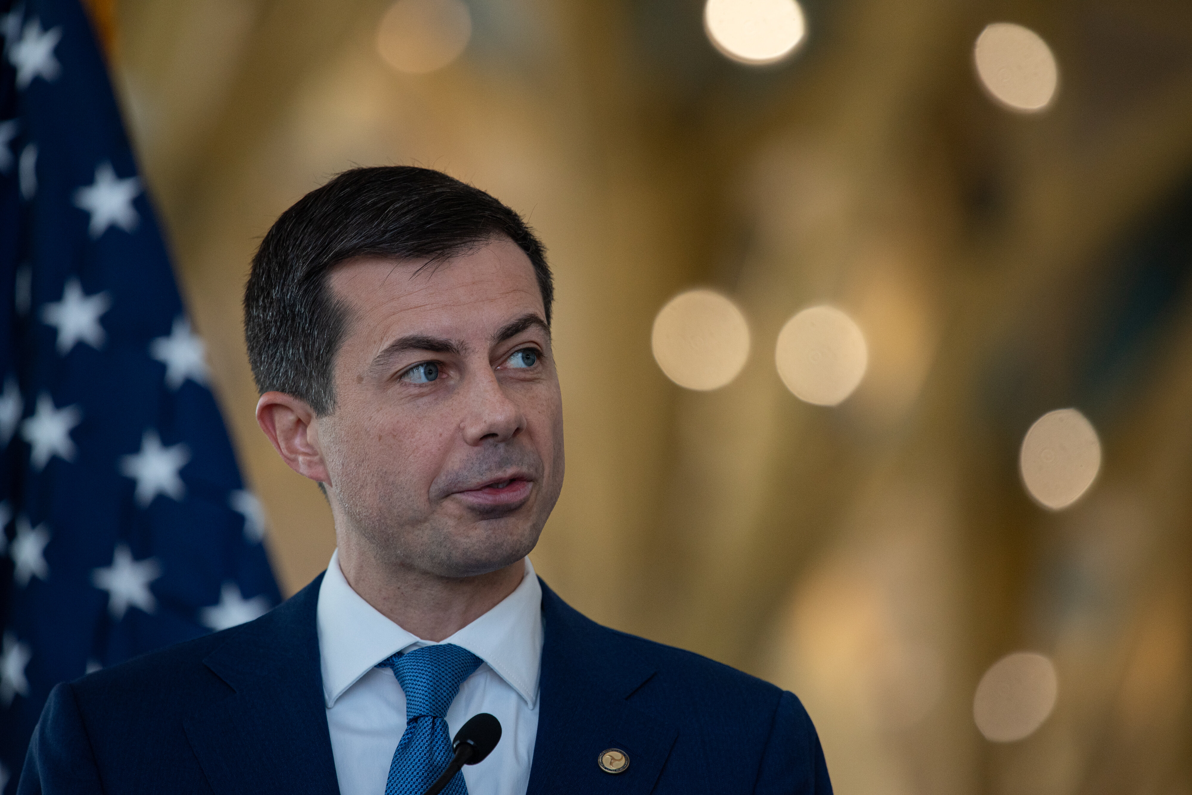 Pete Buttigieg Weighs in on the Checked Bag Debate and the Future of Air Travel