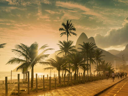 ipanema beach, rio de janeiro, brazil