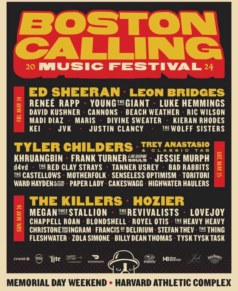 boston calling music festival 2024 lineup