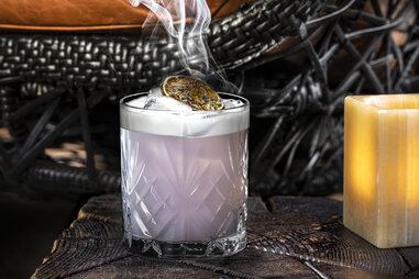 La Cave Wine &amp; Food Hideaway Purple Haze mocktail