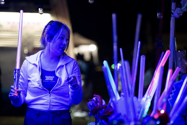 New Orleans Hot Air Balloon Glow and Laser Show