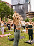 Yoga on the Fareground