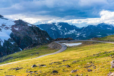 Beartooth Highway, The scenic road in Montana.