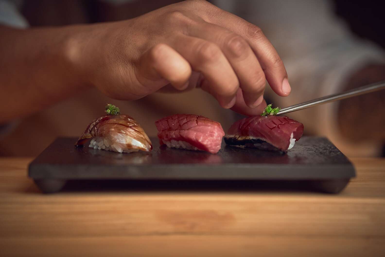 Photo by Michael Aguilar, courtesy of Sushi Note Omakase
