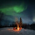 northern lights in canada