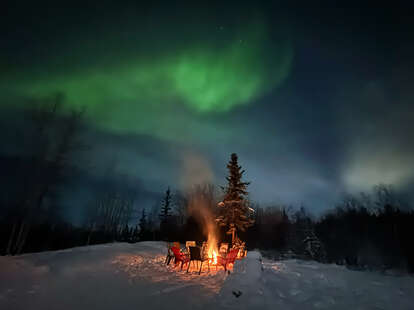 northern lights in canada
