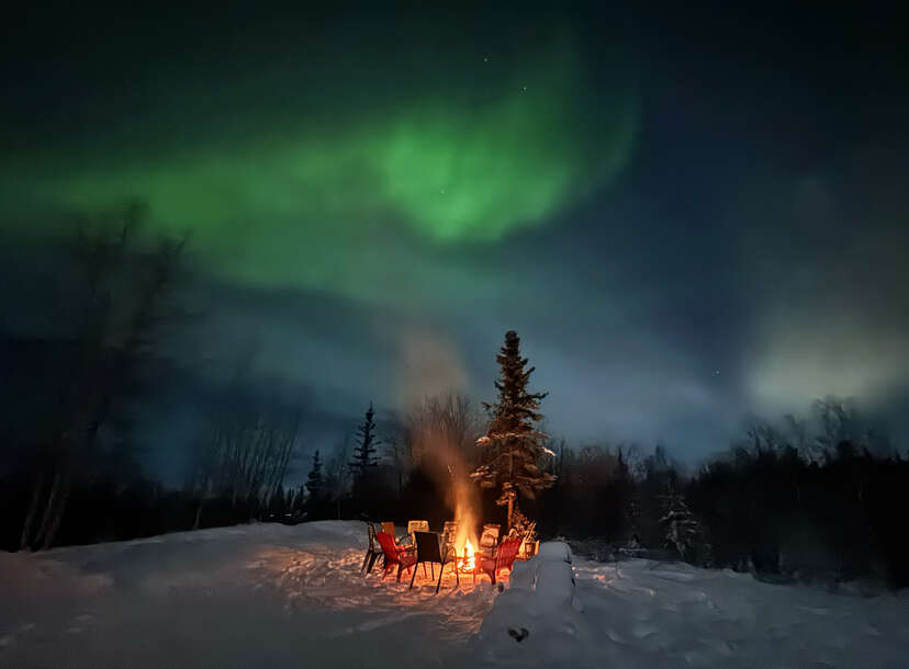 northern lights in canada