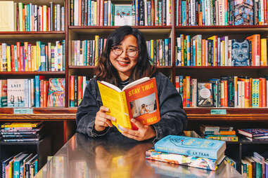 Lucy Yu, owner of Yu and Me Books in Chinatown