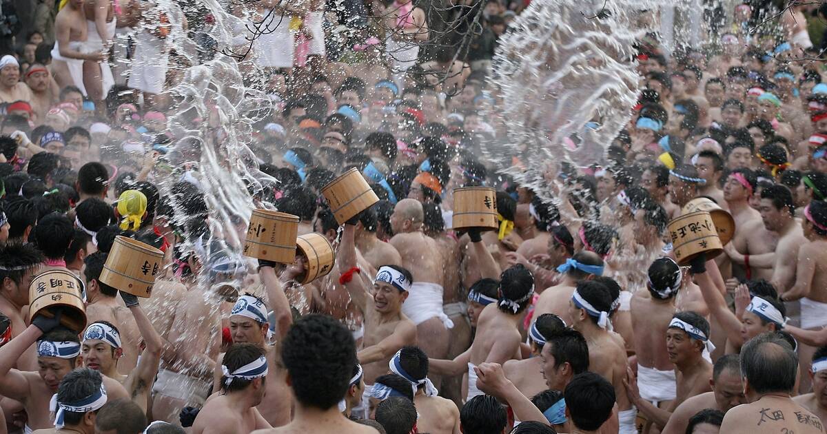Japan Naked Man Festivals What is Hadaka Matsuri Thrillist