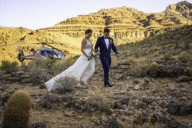 wedding at the Grand Canyon