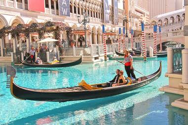 Venetian Gondola in Las Vegas