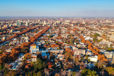 mendoza aerial view