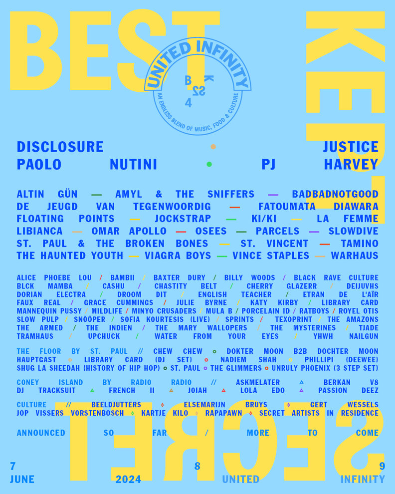 best kept secret 2024 music festival lineup netherlands