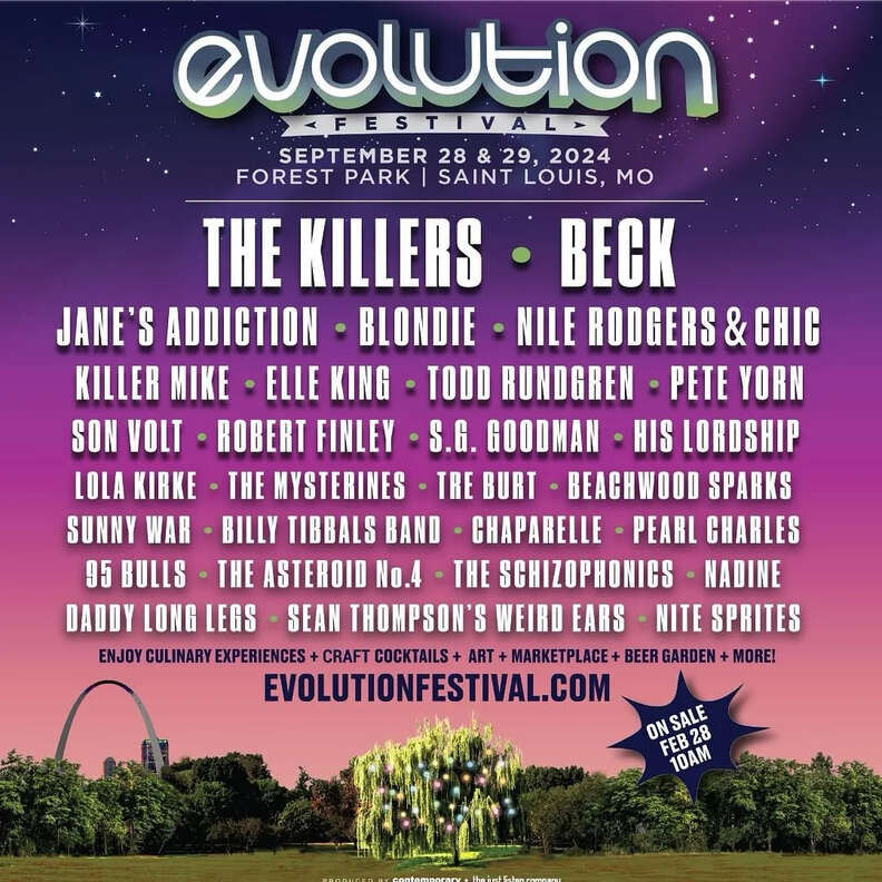 evolution festival 2024 lineup st louis
