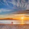 sunset on point lobos carmel california