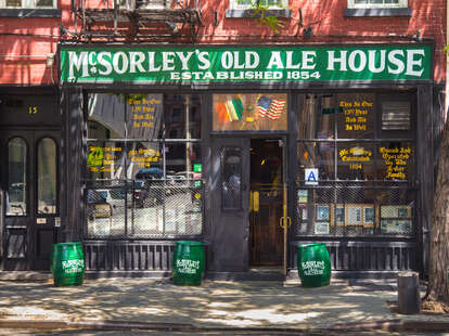 McSorley’s Old Ale House in the East Village