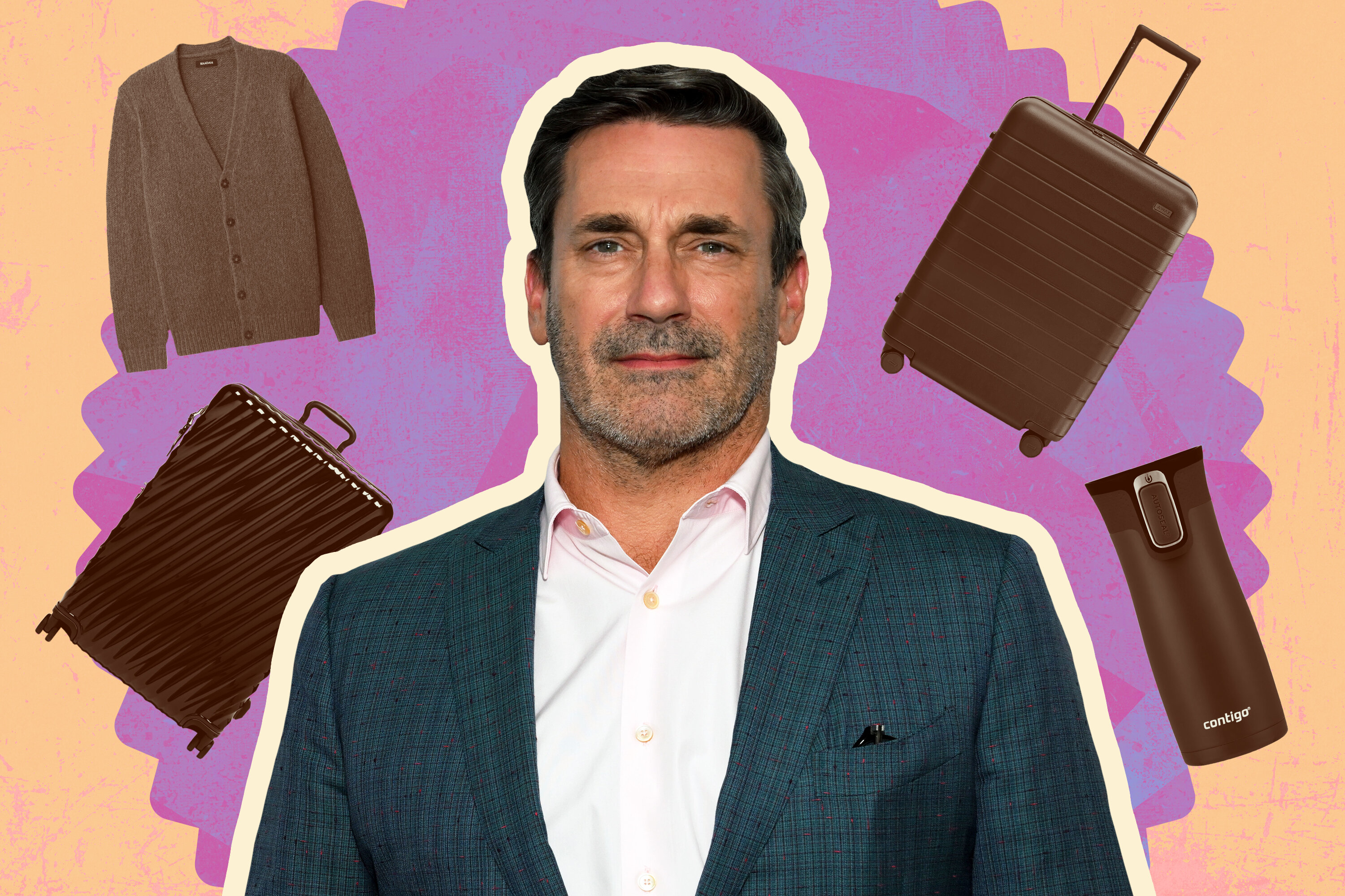 Jon Hamm Thinks Dressing Nice on Planes Is a Lost Art