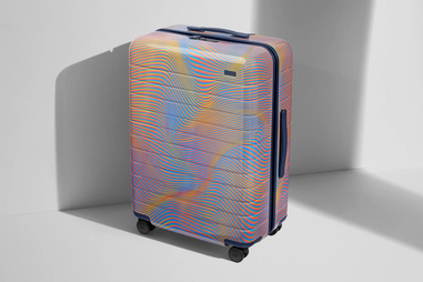 Soundwave Luggage Collection suitcase from Away.