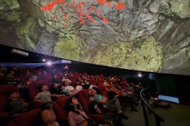 inside the Planetarium Torreón total solar eclipse mexico travel