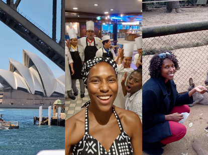 Brandee Lake is one of the TikTokers aboard the Royal Caribbean Serenade of the Seas cruise ship for the Ultimate World Cruise.