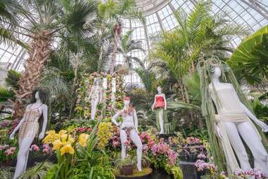 "The Orchid Show: Florals in Fashion" at the New York Botanical Garden