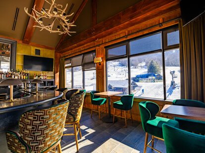 Windham Mountain Club members-only ski lodge