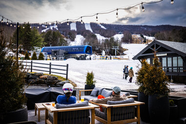 Windham Mountain Club terrace