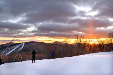 Windham Mountain at sunrise