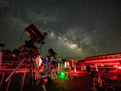 light pollution united states meteor showers star party