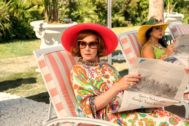 Allison Janney in a still from the Apple TV+ series ‘Palm Royale.'