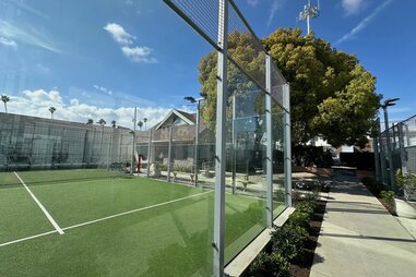 court at the Padel courts