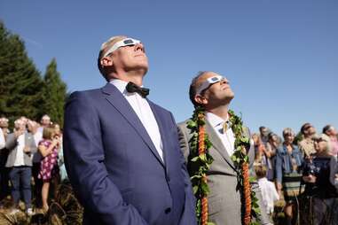 Eclipse wedding