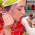 Eccentric Cat Picks Out Mom's Outfits Every Day